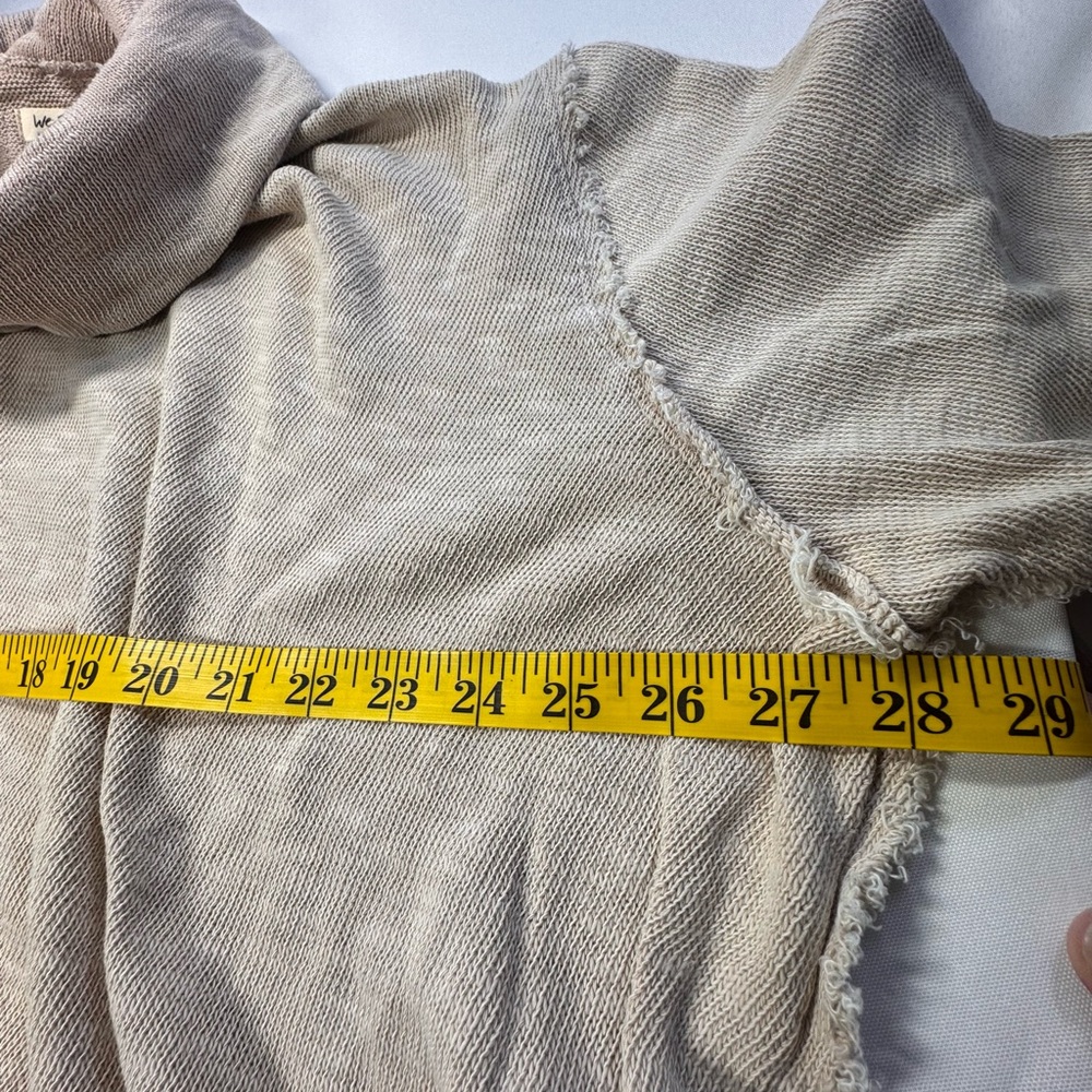 We The Free Women's Taupe Cowl Neck Sweater - Picture 8 of 9